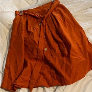 Orange Skirt